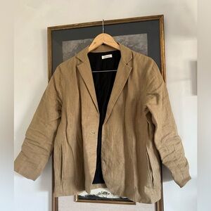Beatrice Valenzuela Linen Blazer sz 1 / S